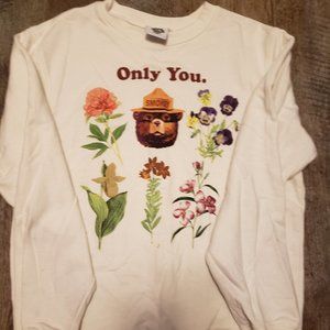 Smokey the Bear Women's Crew Neck Sweatshirt